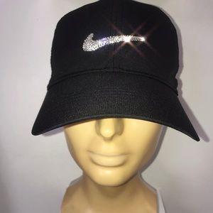 Custom Made Blinged Out Nike Cap